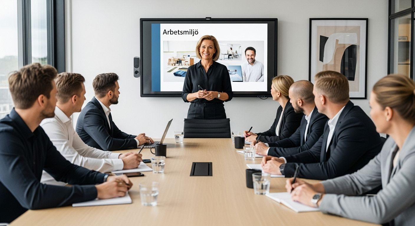 arbetsmiljö ledningssystem teammöte