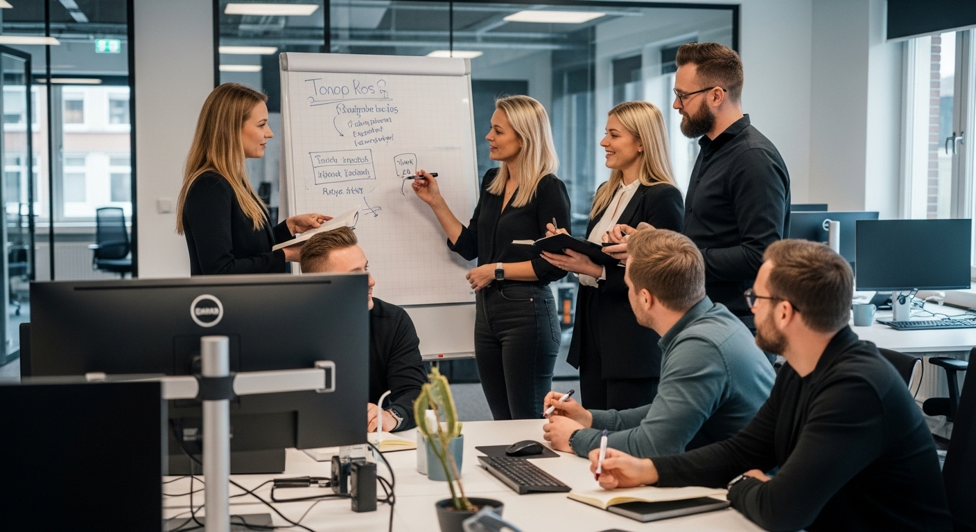 kompetensutveckling organisation kontorsmiljö